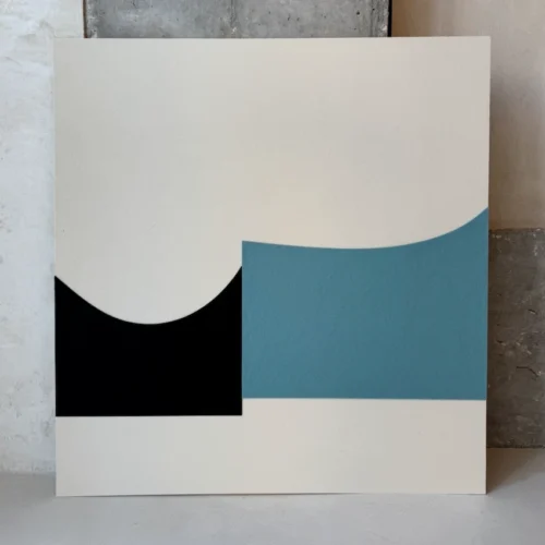 Kurva azul/negro
